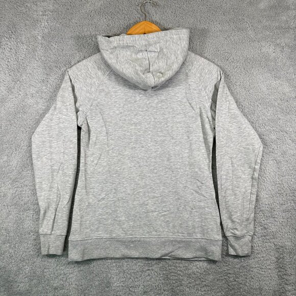 The North Face Womens Gray Long Sleeve Drawstring Pullover Hoodie Size Small - Picture 2 of 11
